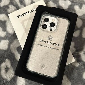 Velvet Caviar Stardust Glitter iPhone 14 Pro Case